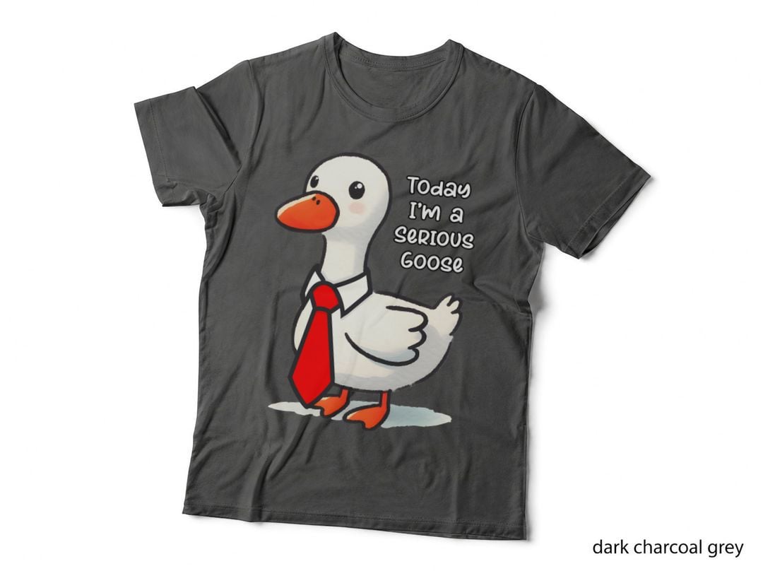 Today I'm a Serious Goose Funny Goose Silly Cute Gift T-Shirt