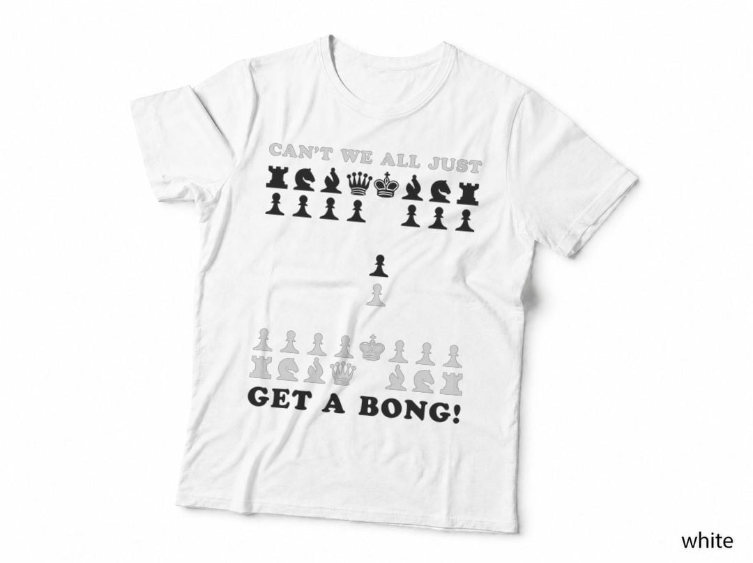 Bongcloud Opening Meme Pun Funny Chess Player T-Shirt
