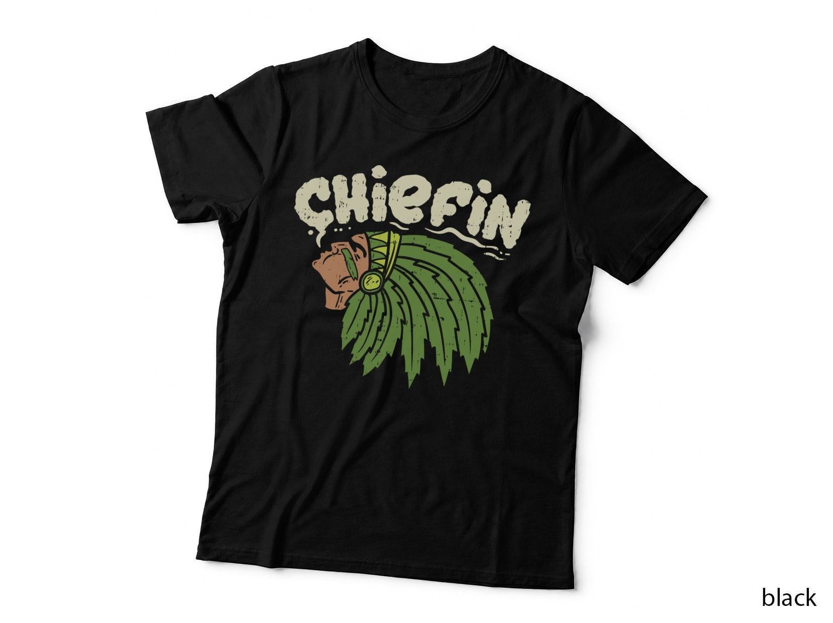 Chiefin Weed Smoking Funny 420 Cannabis Pot THC Smoker Gift Pullover Hoodie