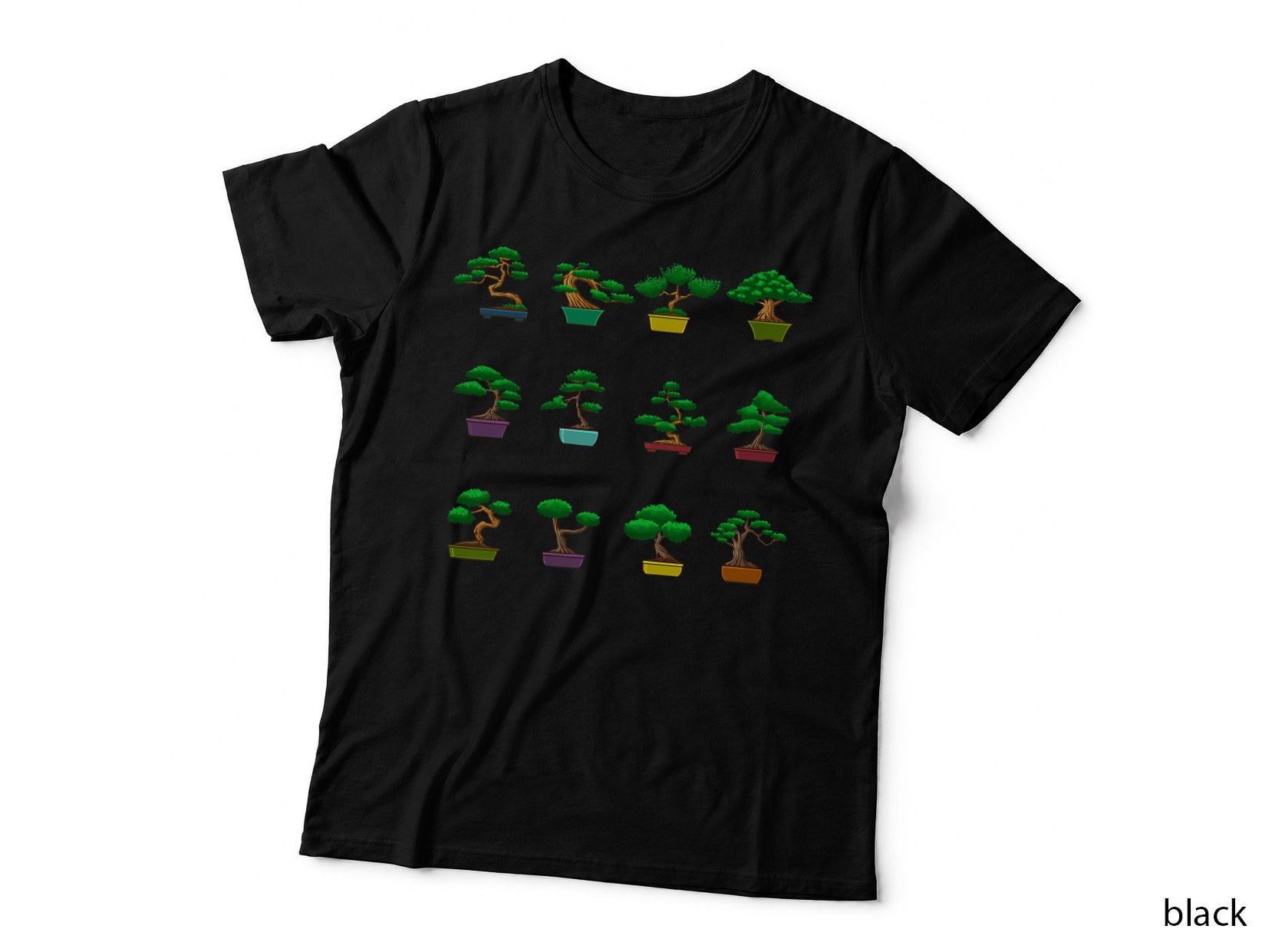 Funny Bonsai Trees Art Zen Buddhist Men Women Bonsai Lover T-Shirt