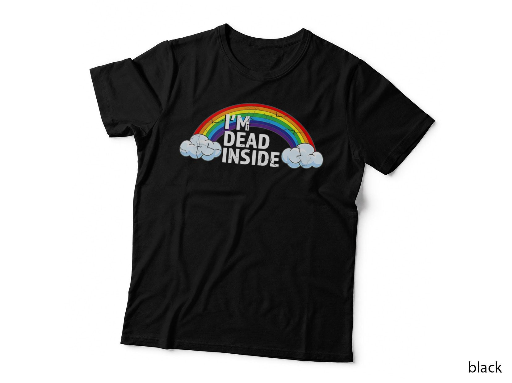 Funny I'm Dead Inside Sarcastic Depression Humor, Funny T-Shirt