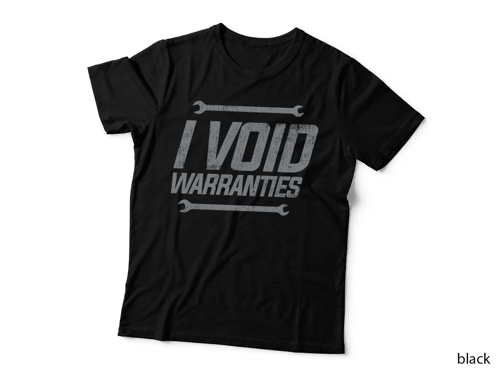 Funny Mechanics I Void Warranties Wrench Garage Hoodie T-Shirt