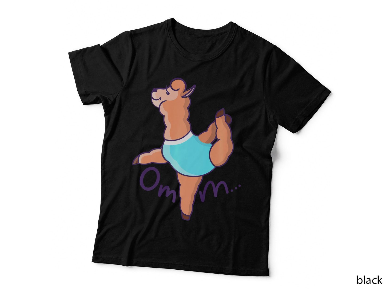 Funny Omm Yoga Llama Alpaca Boy, Girl, Kids, Llama Lover T-Shirt