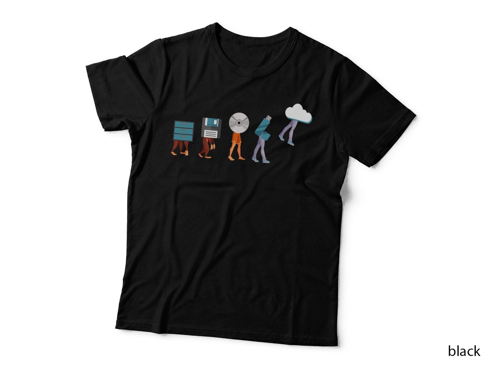 Funny Retro Vintage Computer Engineer Coding Geek Programmer T-Shirt