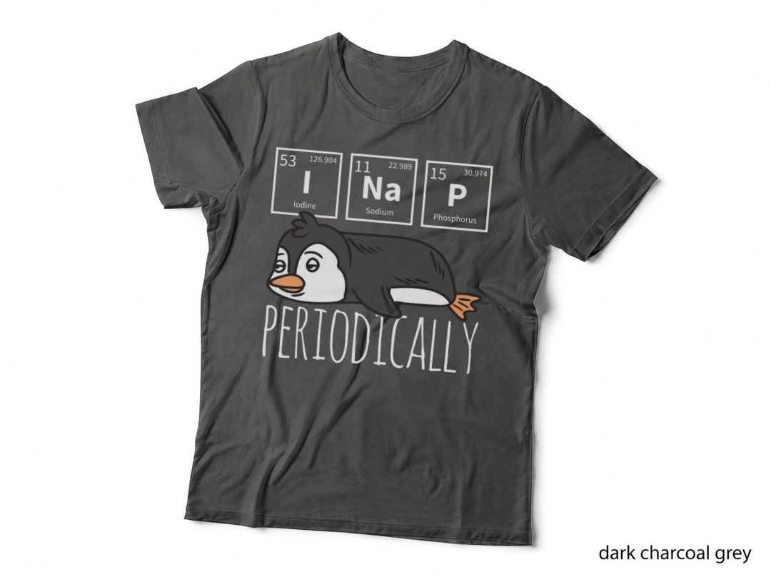 Funny Science I NAP Periodic Table Meme Meh Penguin Gift Pullover Hoodie T-Shirt