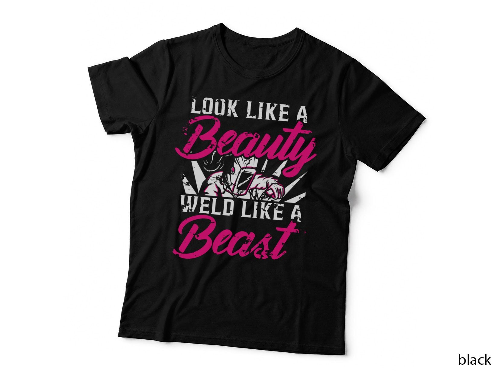 Funny Welding Fabricator Welder Like a Beauty Women Pullover Hoodie T-Shirt