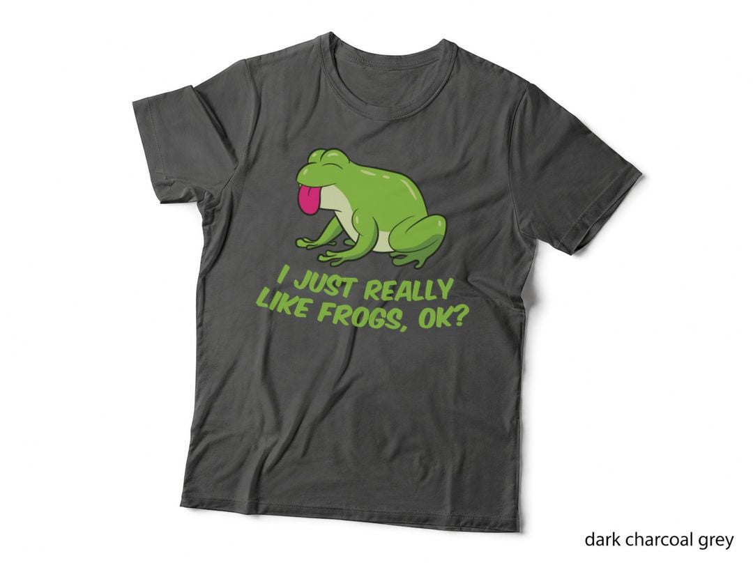 I Just Really Like Frogs Funny Frog Lovers Pullover Hoodie T-Shirt