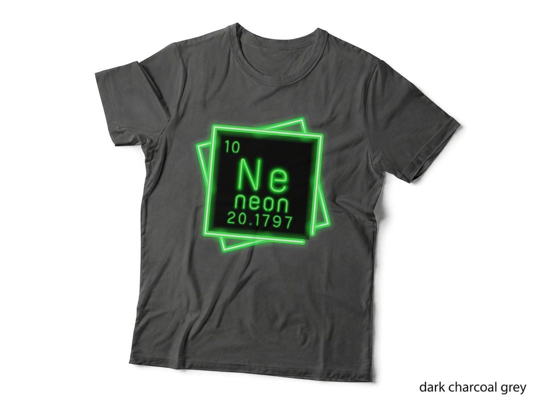 Neon Element of the Chemistry Periodic Table for Kids Funny T-Shirt