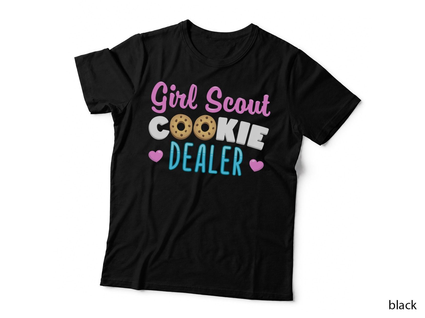 Scout for Girls Cookie Dealer Outfit Funny Scouting Family T-Shirt