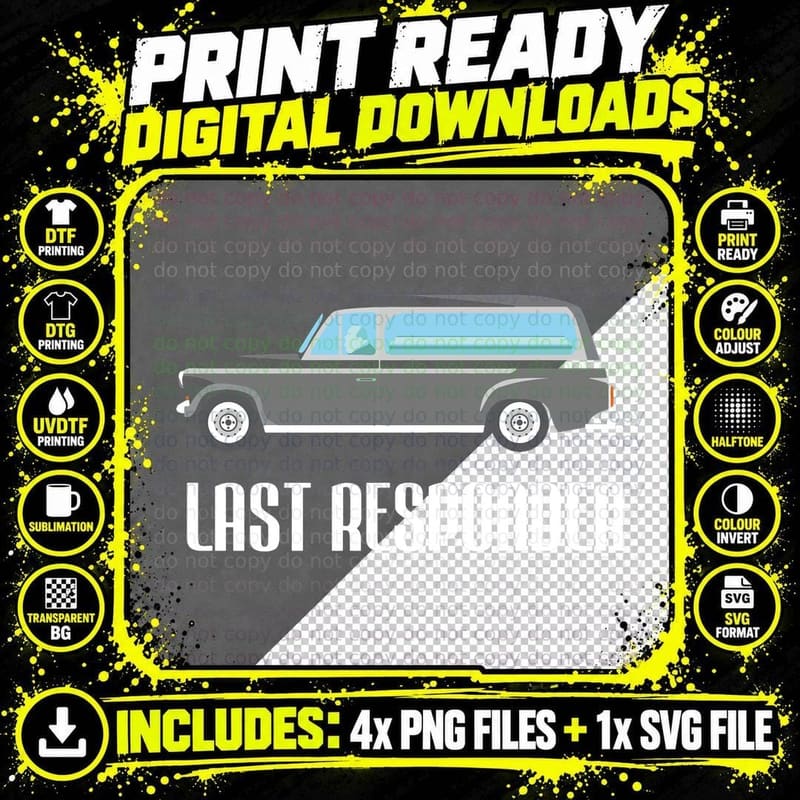 Undertakers Gift Idea - Funny Funeral Director Pullover Png SVG Digital Bundle