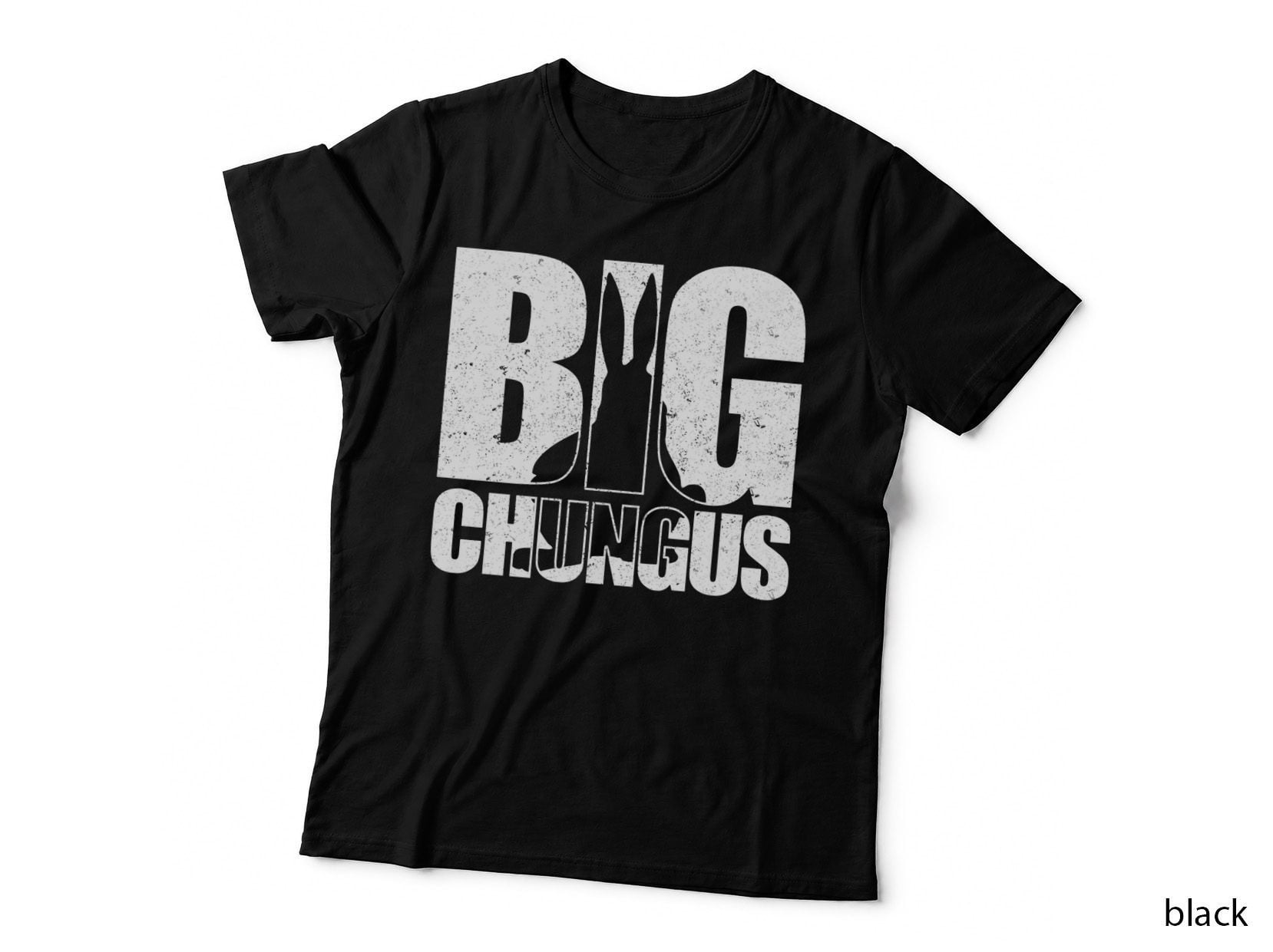 Big Chungus Meme Retro Vintage Distressed Video Game Design T-Shirt