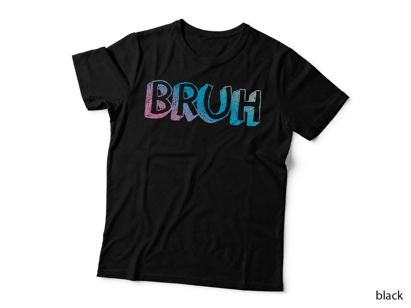 Bruh Meme, Funny Saying Brother Greeting Teen Boys Men T-Shirt