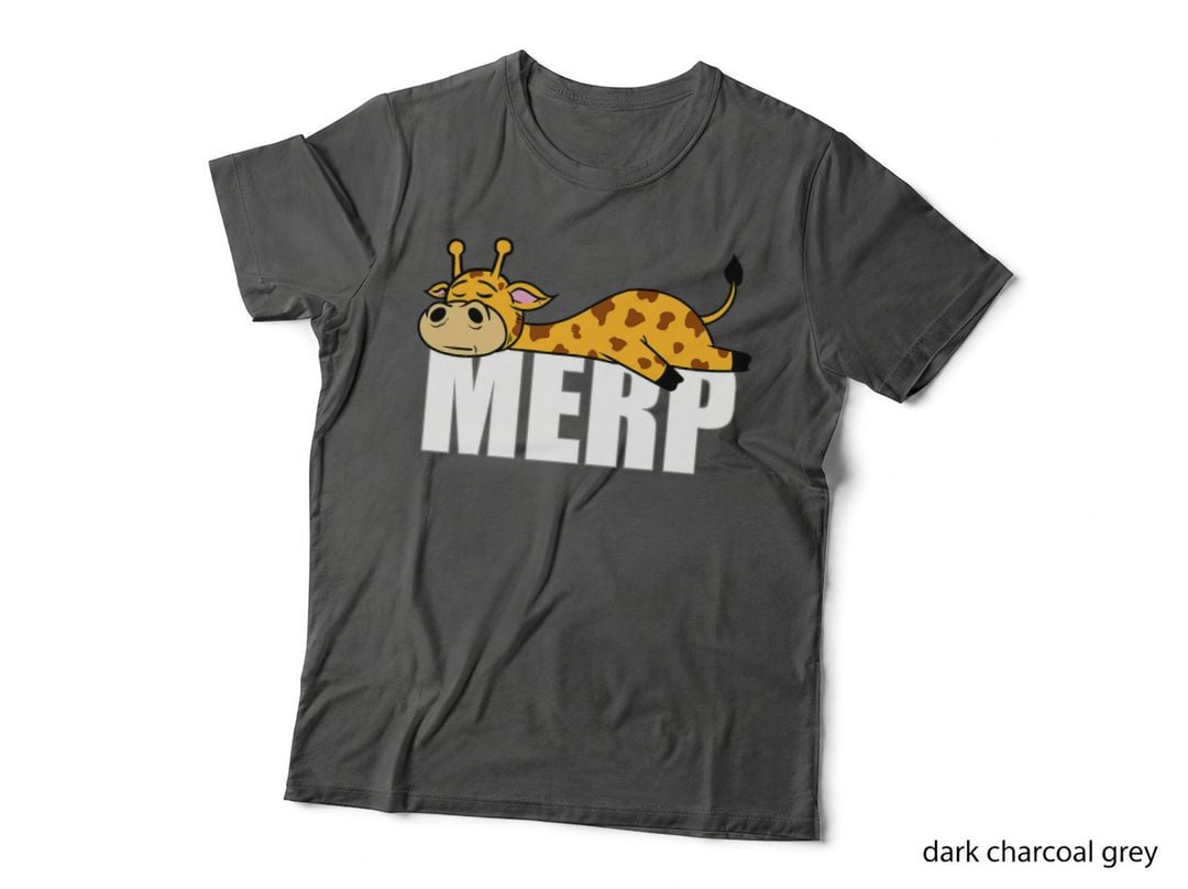 Giraffe Internet Dank Meme Merp Gifts Women Men Kids T-Shirt