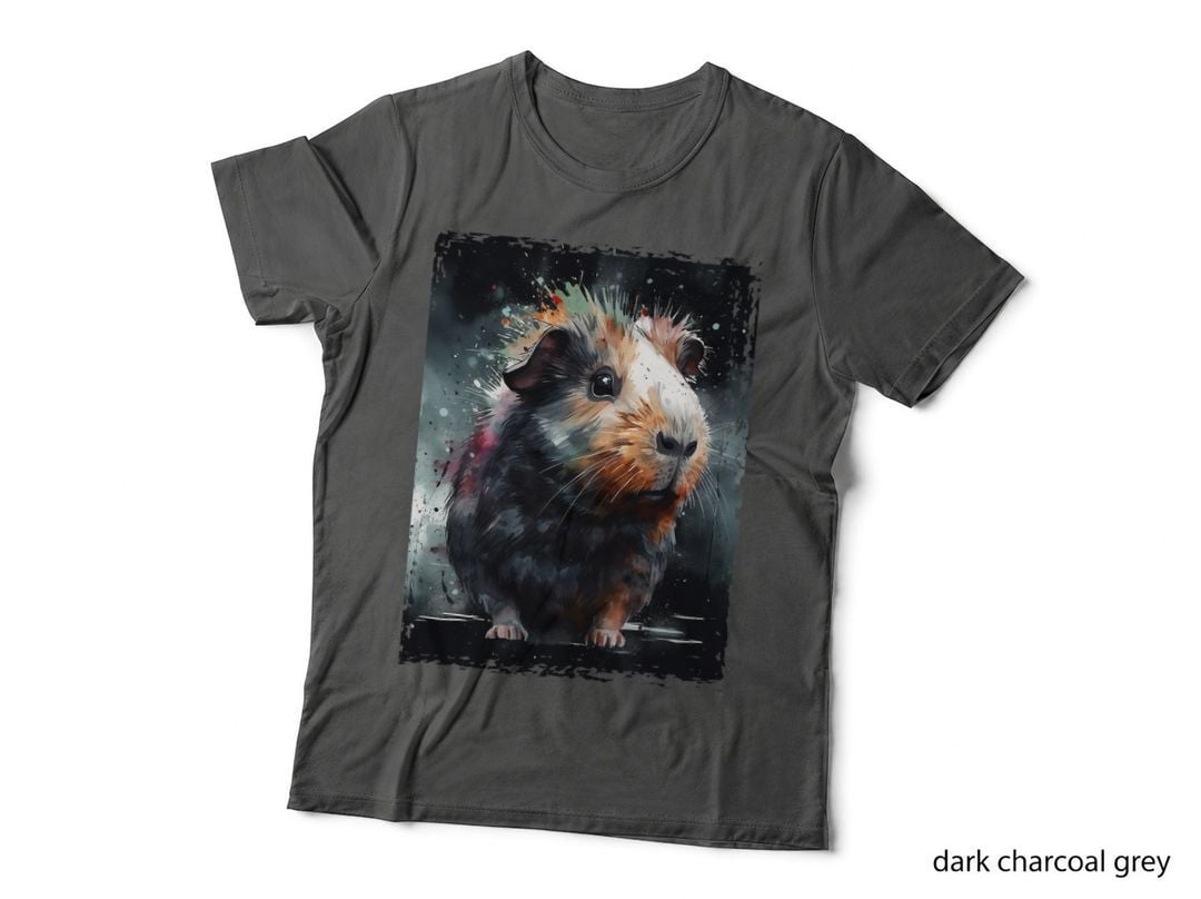Guinea Pig Shirt Furry Potato Watercolor Guinea Pig Funny T-Shirt