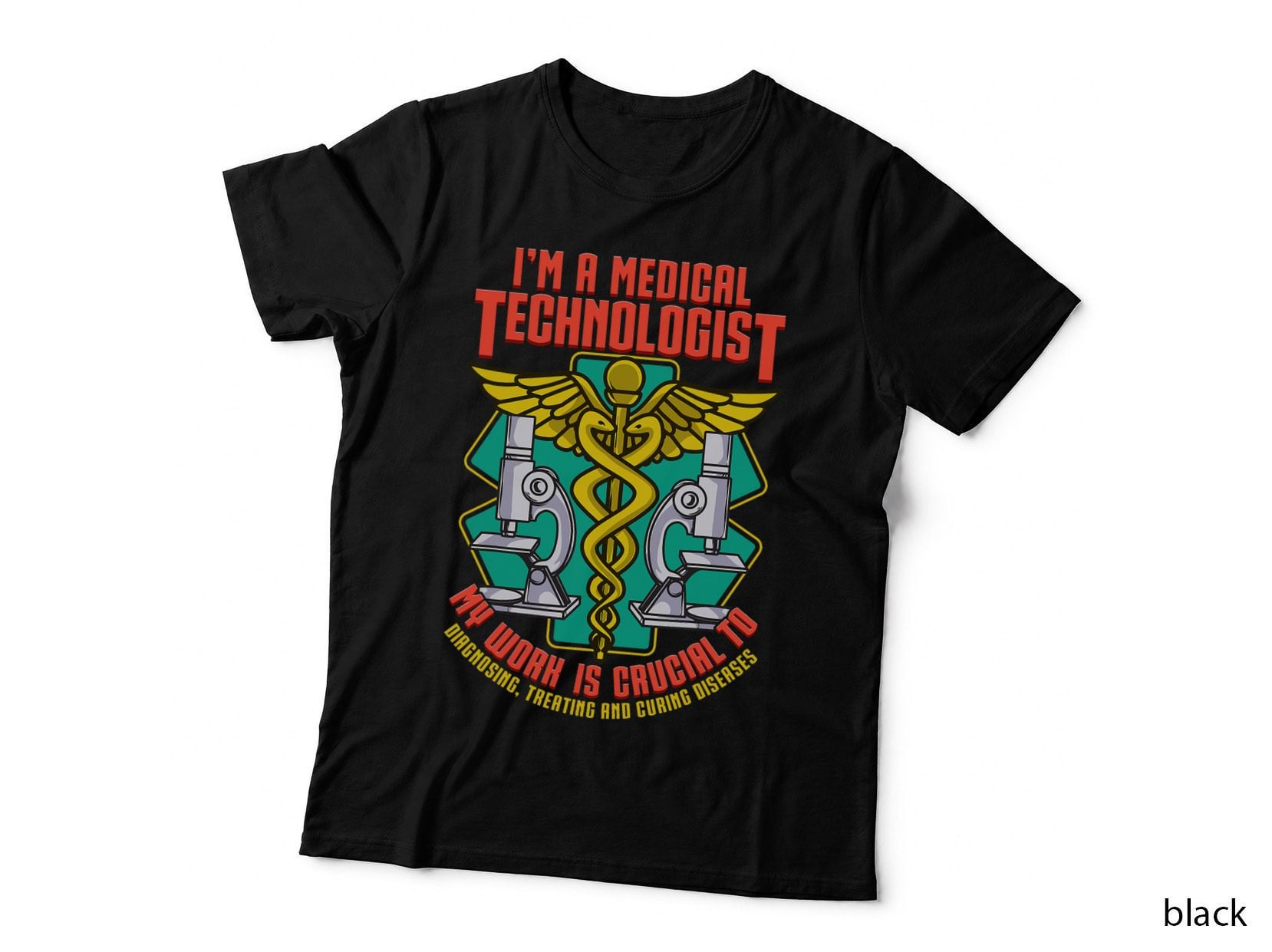 Medical Technologist Funny Laboratory Technician Med Tech T-Shirt