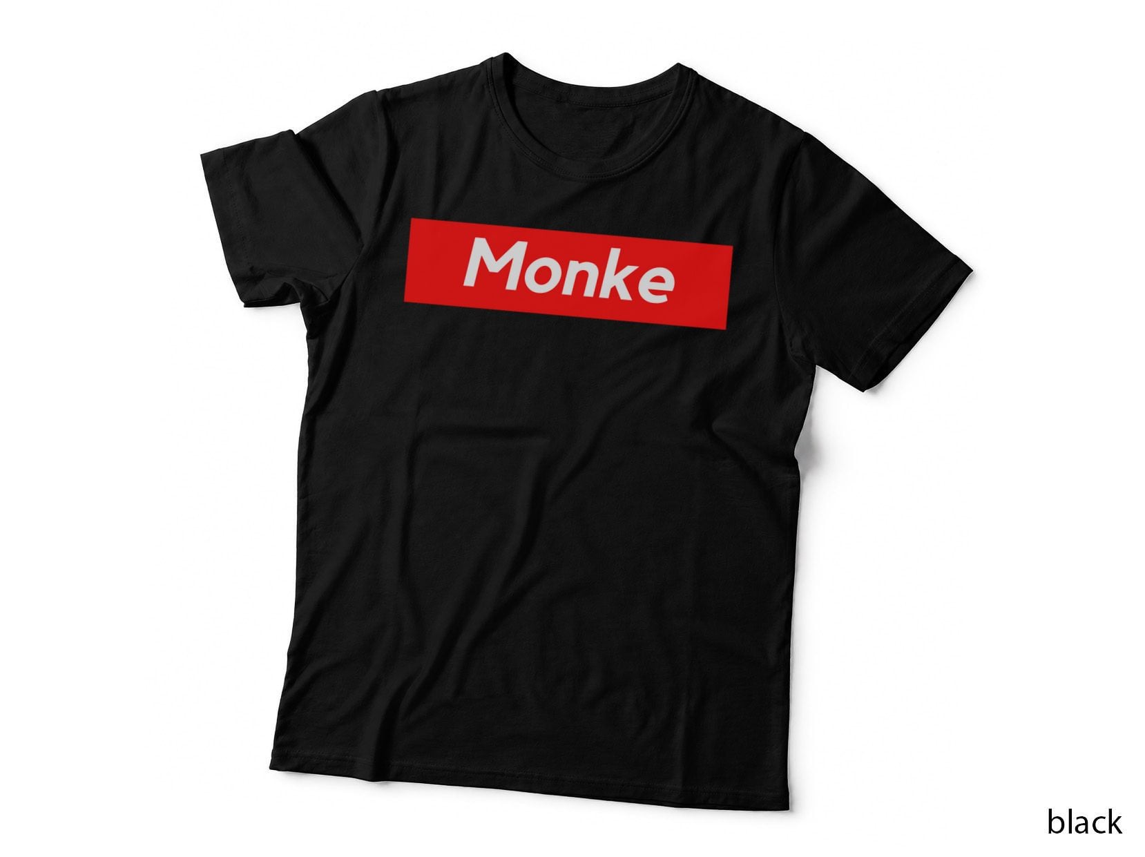 Monke Funny Viral Meme Pullover Hoodie, Joke Gift T-Shirt