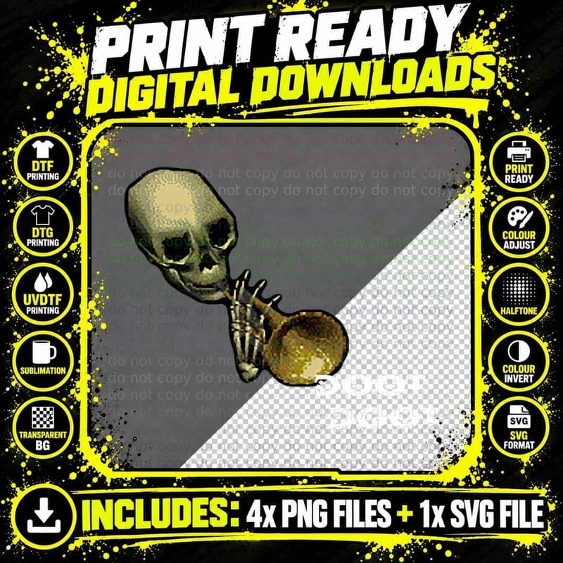 Mr Sketal Spooktober Mcdoot Doot Funny Humor Meme Hoodie Png SVG Digital Bundle
