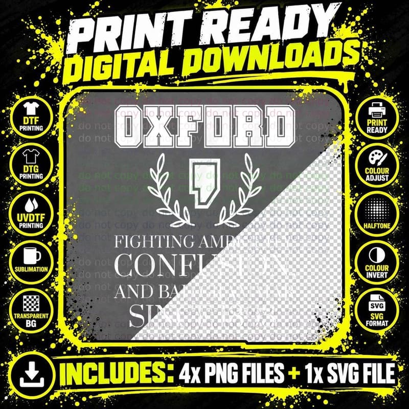 Oxford Comma Funny English Grammar Nerd Gift T-Shirt Png SVG Digital Bundle