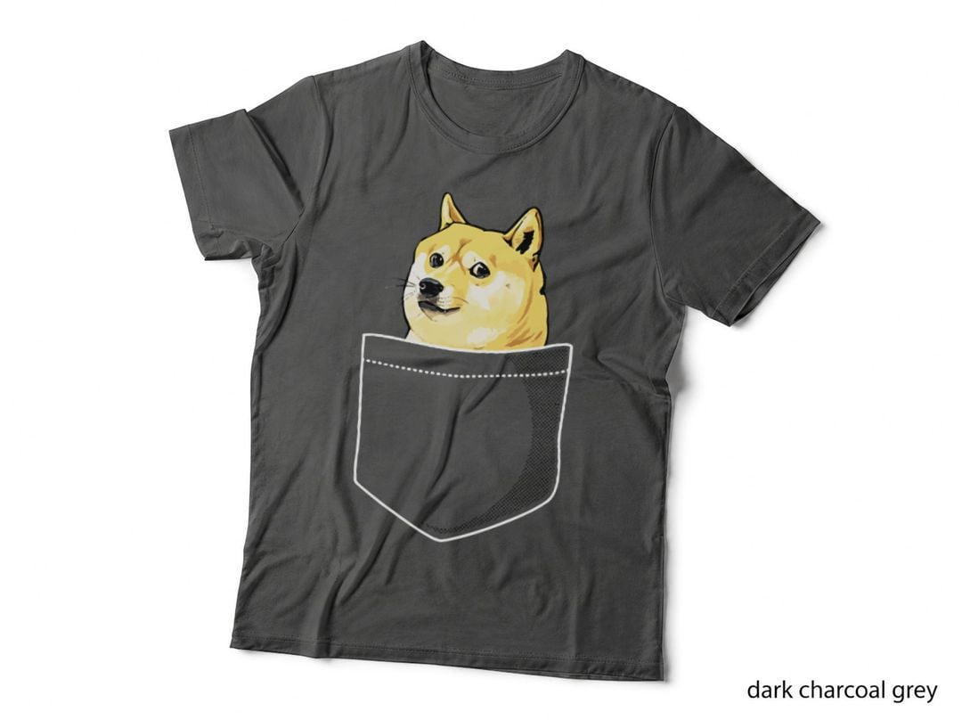 Pocket Doge Shiba Inu Dank Meme Pullover Hoodie, Dog Lover Gift T-Shirt