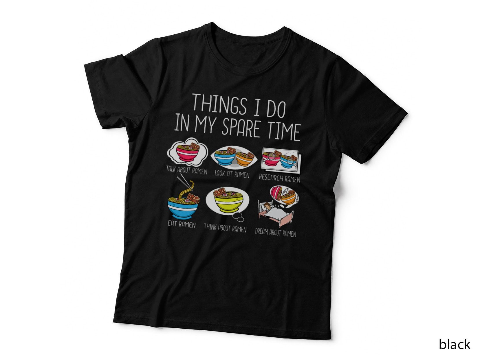 Ramen Lover Asian Funny Japanese Noodles Ramen T-Shirt