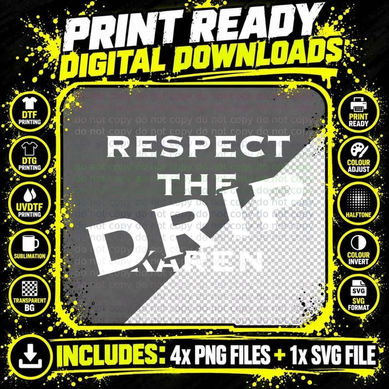 Respect the Drip Karen Meme Saying Gift Pullover Hoodie Png SVG Digital Bundle