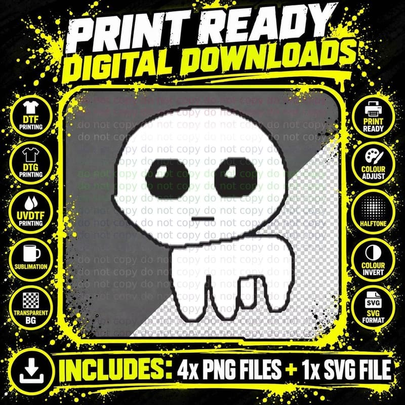 TBH Creature Memes T-Shirt Png SVG Digital Bundle