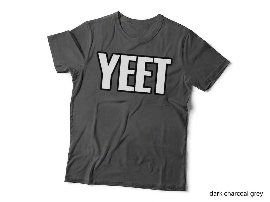 White Funny Yeet Popular Meme Pullover Hoodie, Novelty Gift T-Shirt