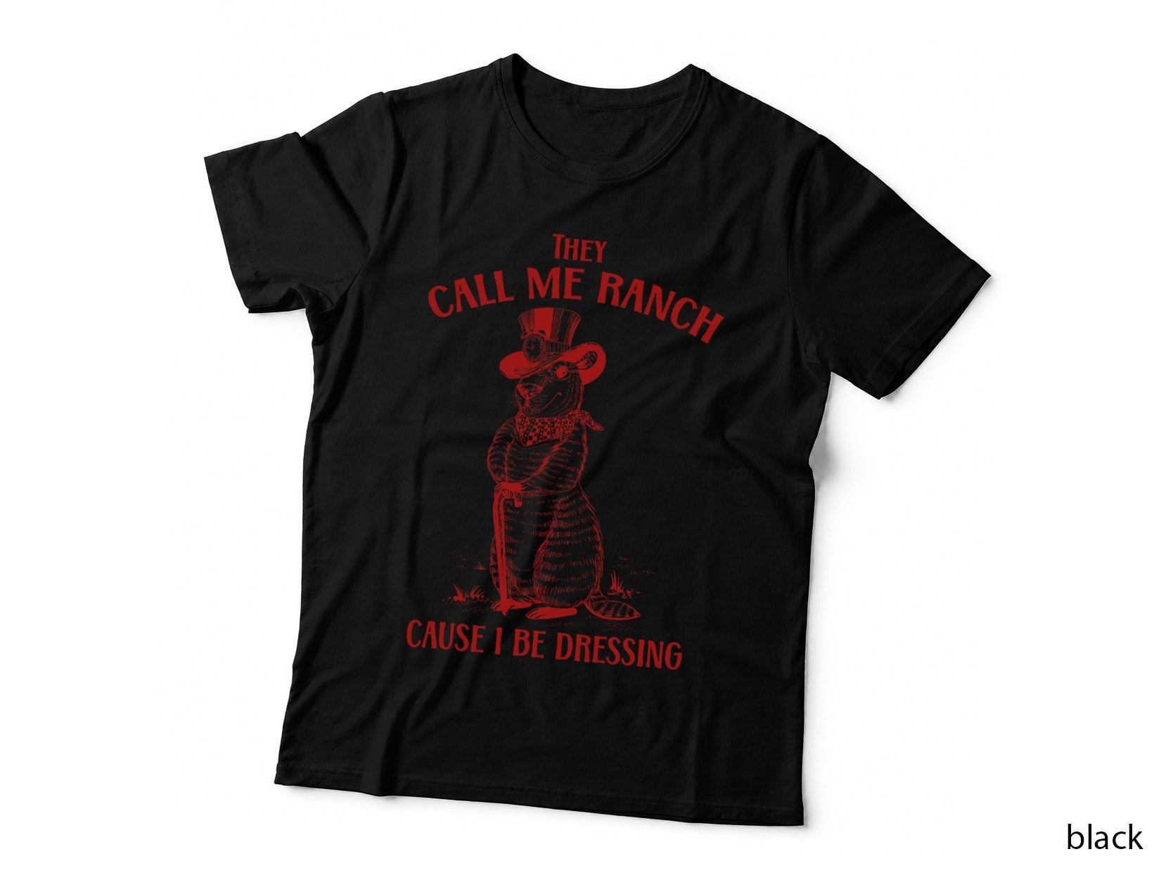 Y Call Me Ranch, Cause I Be Ing Meme T-Shirt