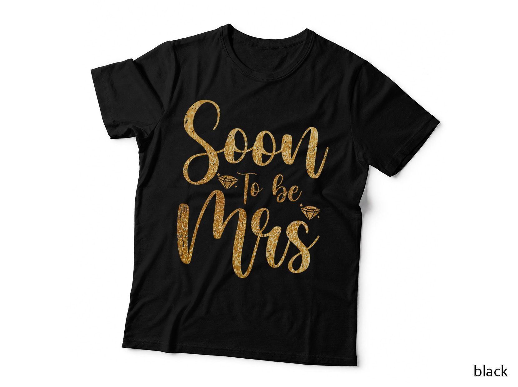 Bride Bachelorette Party Soon to Be Mrs Funny Engagement T-Shirt