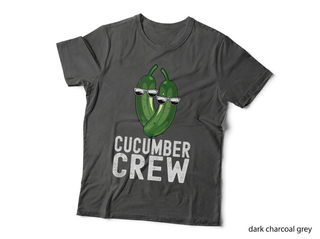 Cucumber Crew Funny Pickle Cucumber Vegan Pickle Cucumber Top T-Shirt