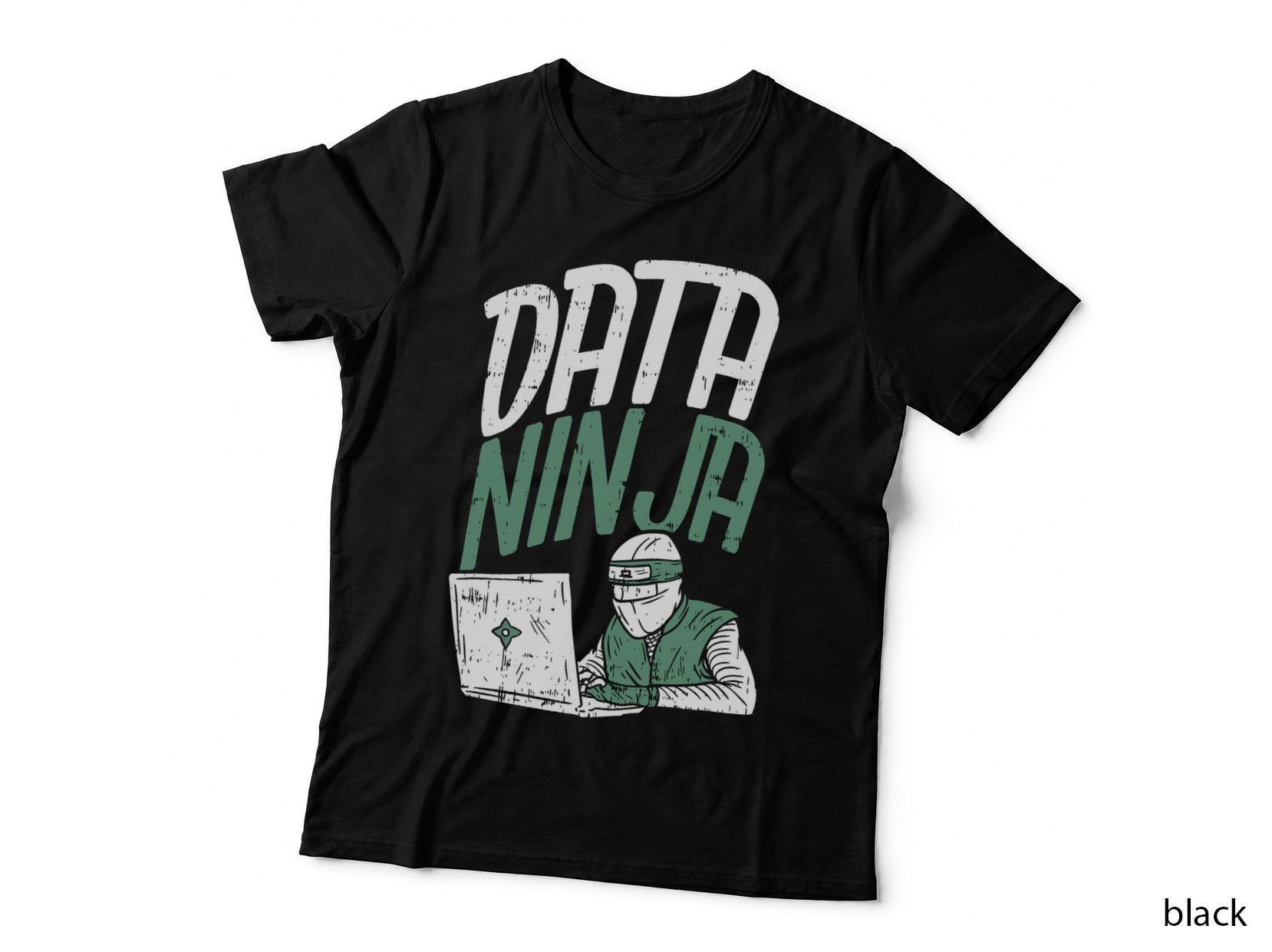 Data Scientist Data Engineer - Funny Data Ninja T-Shirt