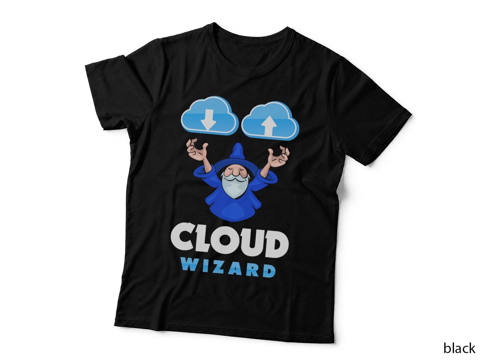 Devops Engineer Cloud Computing Cloud Wizard Funny T-Shirt