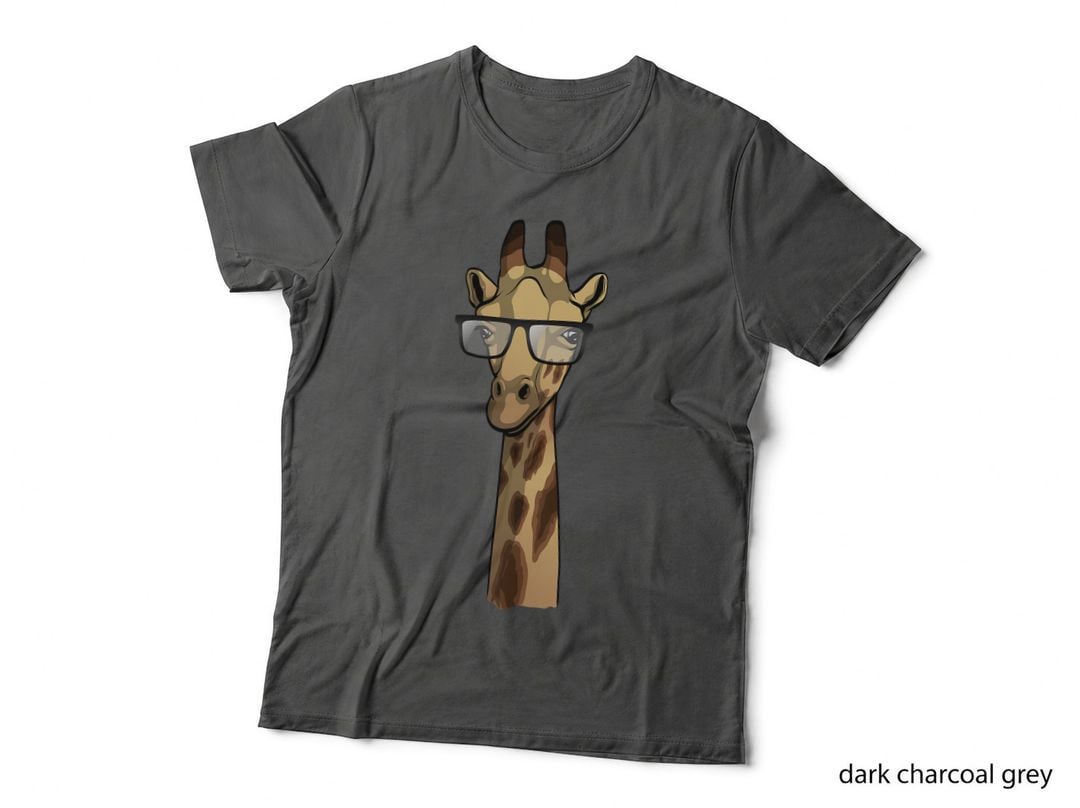Funny Giraffe Design for Men Women Zoo Animal Giraffe Lover T-Shirt