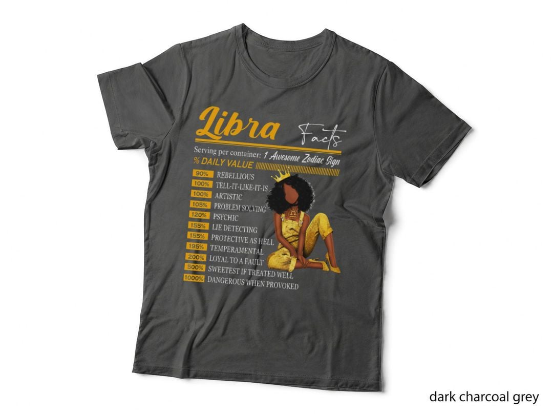 Funny Libra Facts Awesome Zodiac Sign Horoscope Birthday T-Shirt