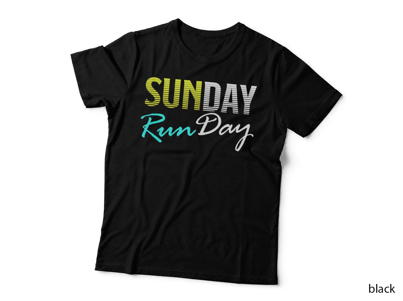 Funny Running Top with Saying Sunday Runday Top T-Shirt