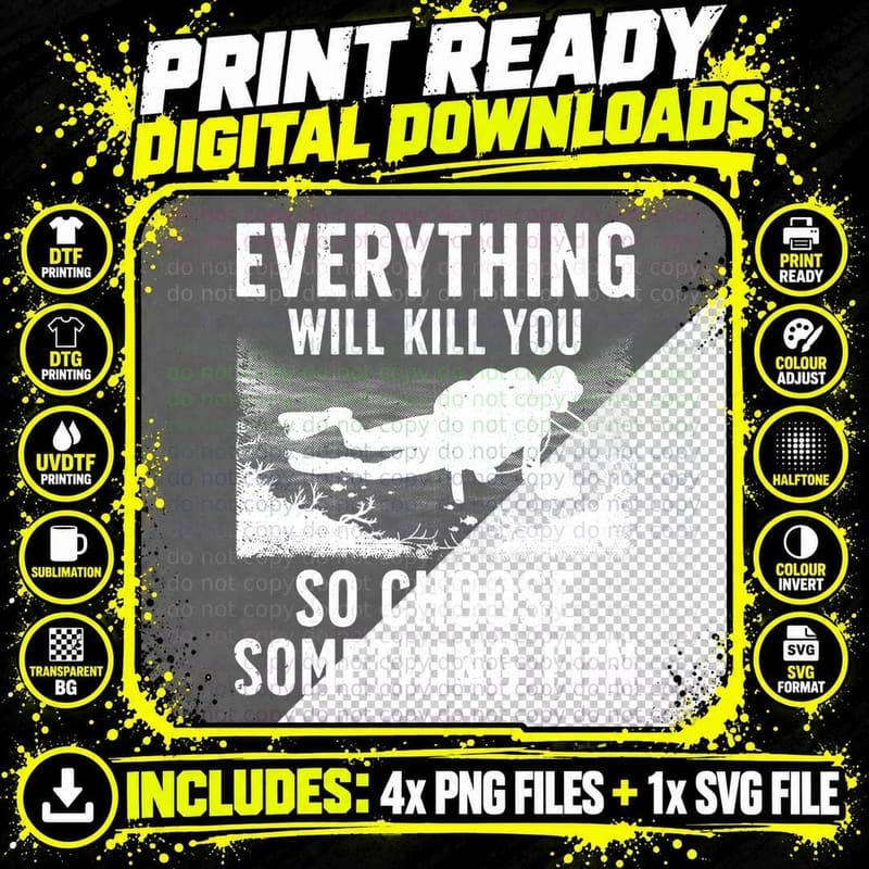 Funny Scuba Diving for Men Women Scuba Diver Png SVG Digital Bundle