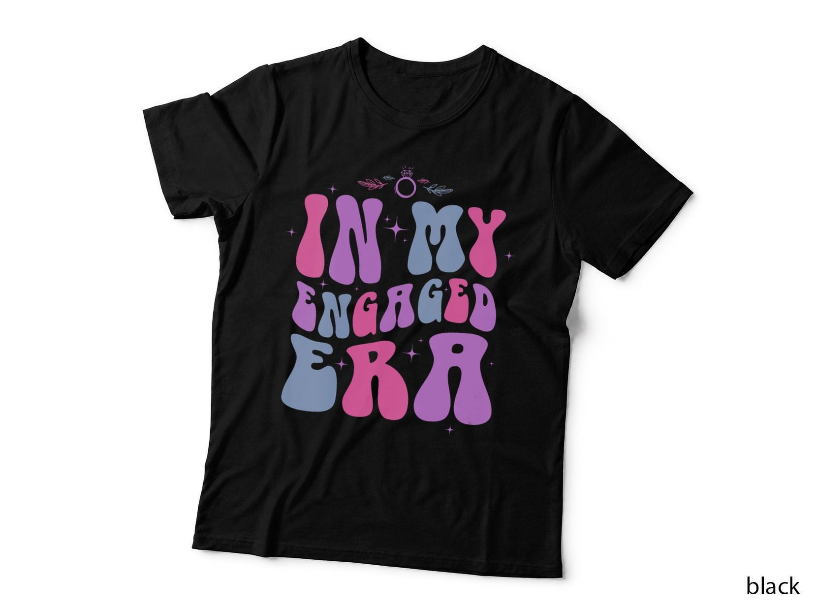 In My Engaged Era Engagement Funny Bride Costume, Novelty Gift T-Shirt
