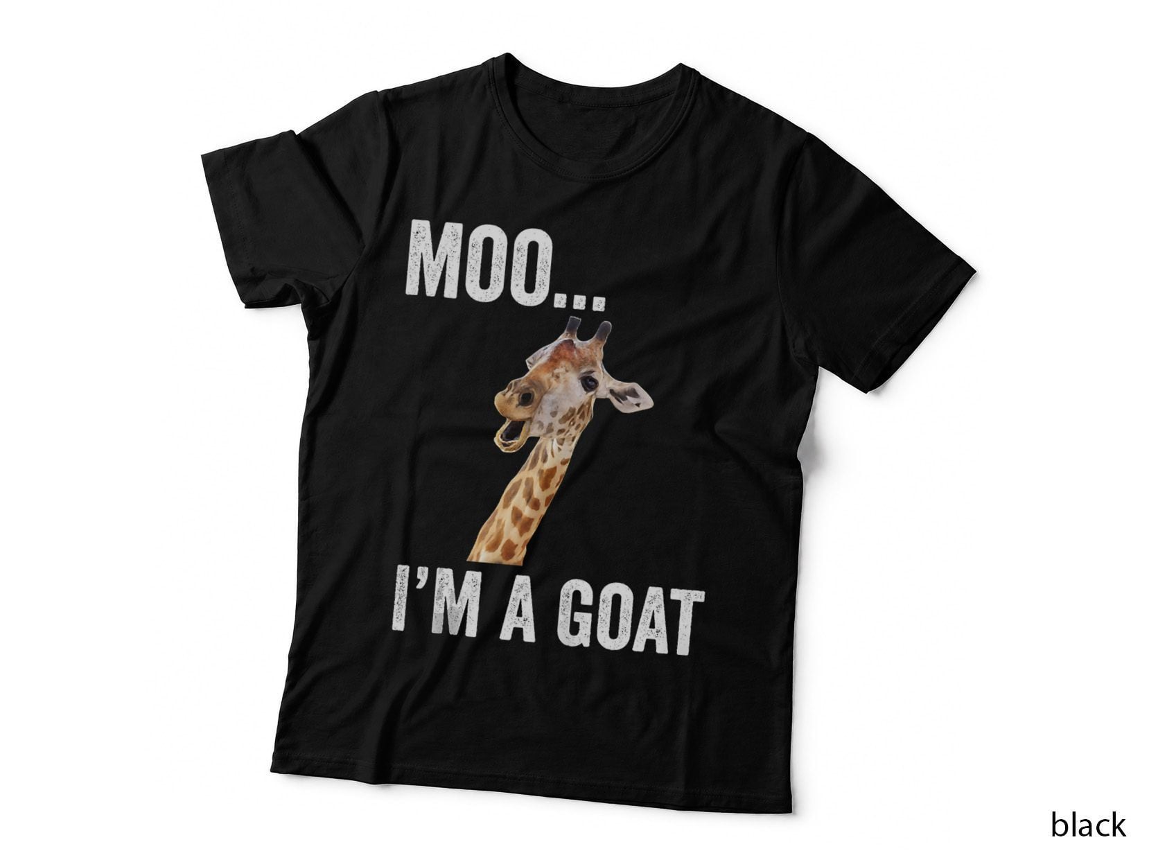 MOO I'm a GOAT Funny Farm Animal Zoo Top T-Shirt
