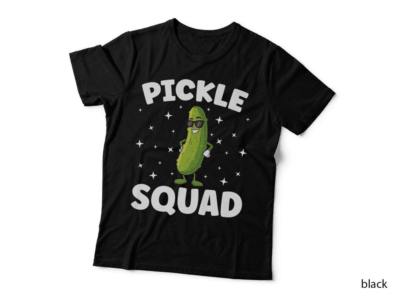 Pickle Squad Funny Pickles Lover Funny Vegetarian T-Shirt, Vegetarian T-Shirt