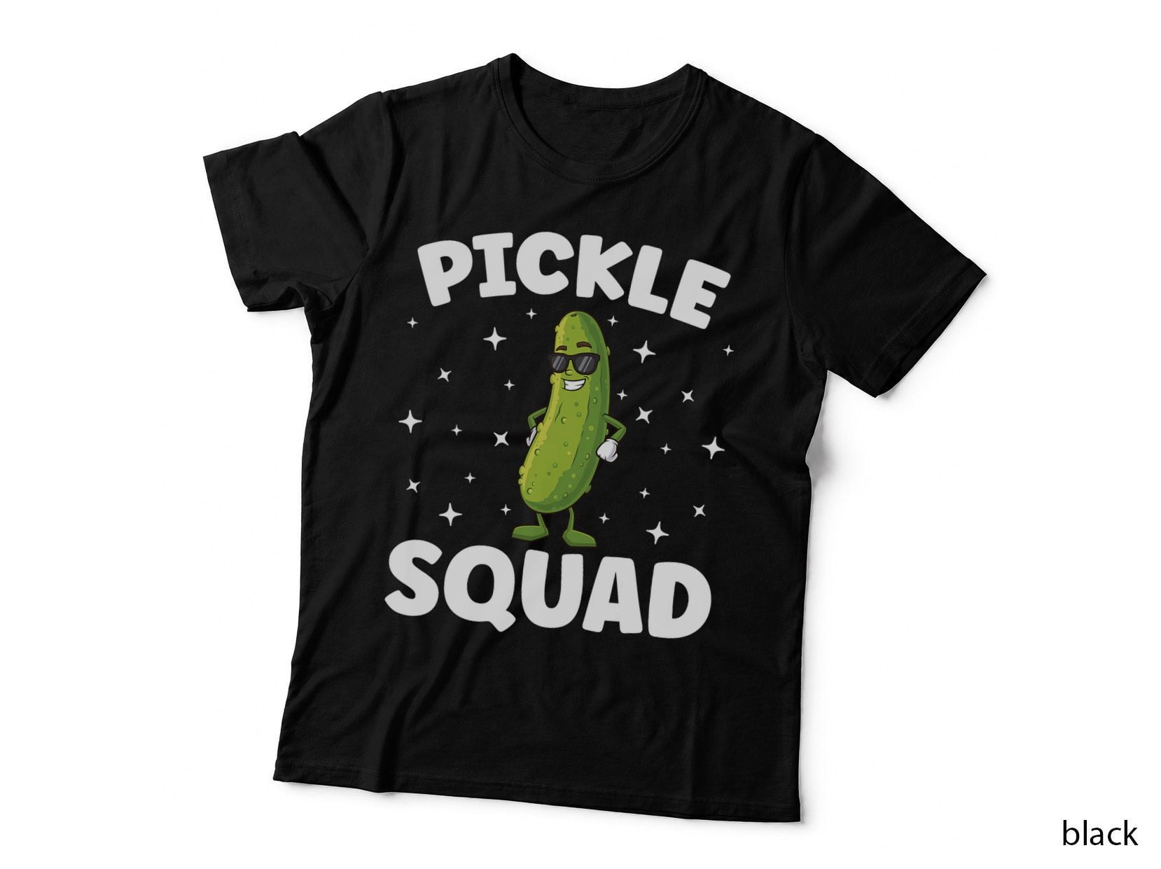 Pickle Squad Funny Pickles Lover Funny Vegetarian T-Shirt
