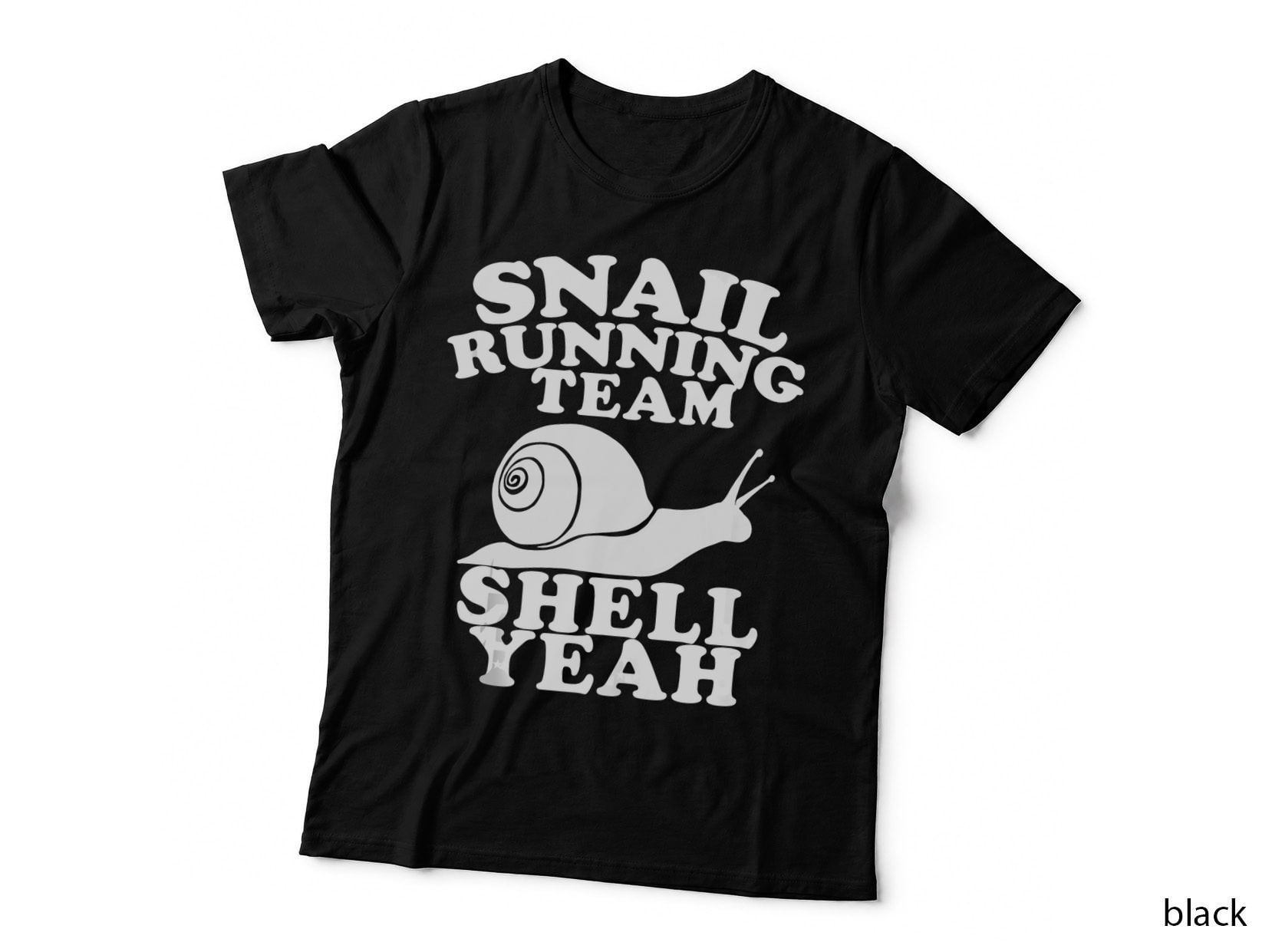 Snail Running Team Funny Snail Running Team T-Shirt, Running T-Shirt