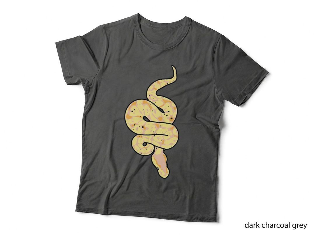 Snake Lover Reptile Banana Ball Python Funny Noodle Reptile T-Shirt