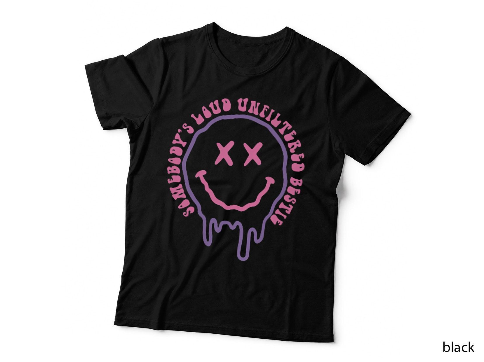 Somebody's Loud Ass Unfiltered Bestie Retro Funny T-Shirt