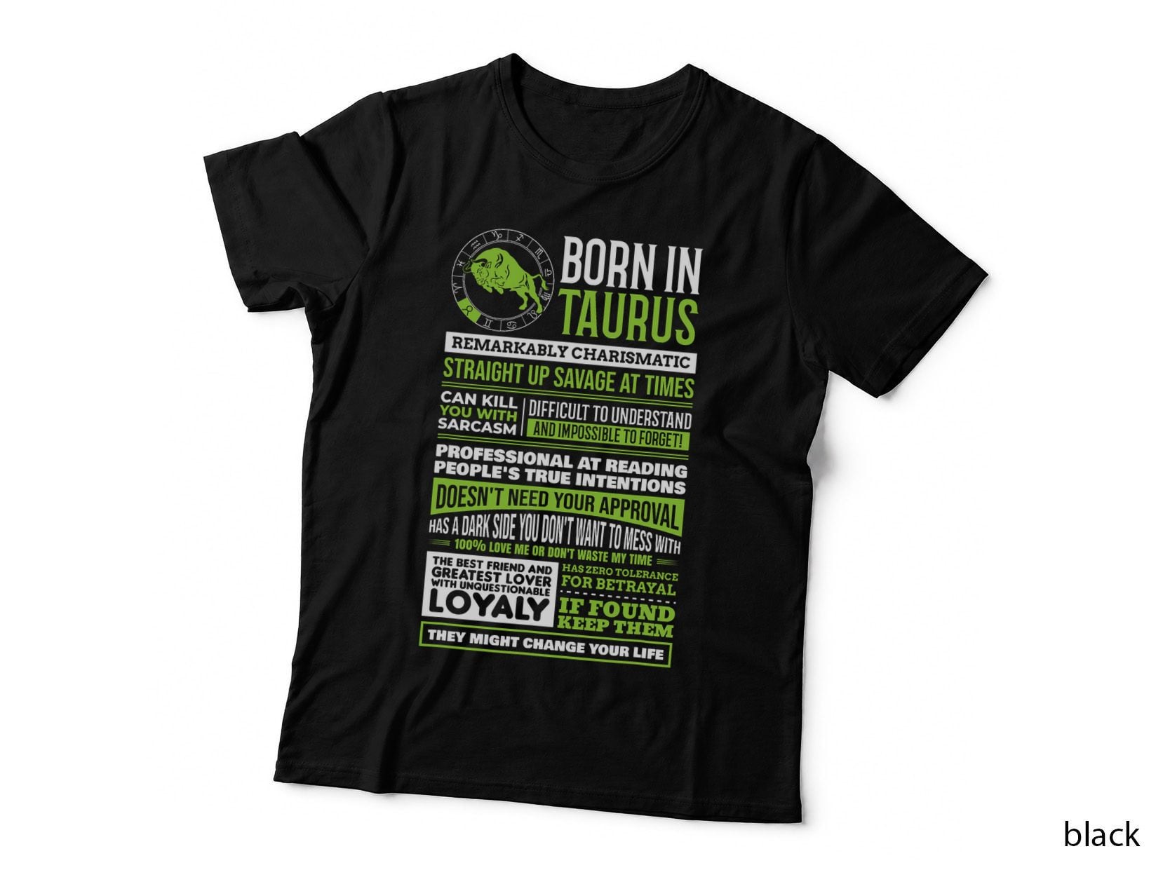 Taurus Horoscope Lover Zodiac Astrological Sign Funny Gift T-Shirt