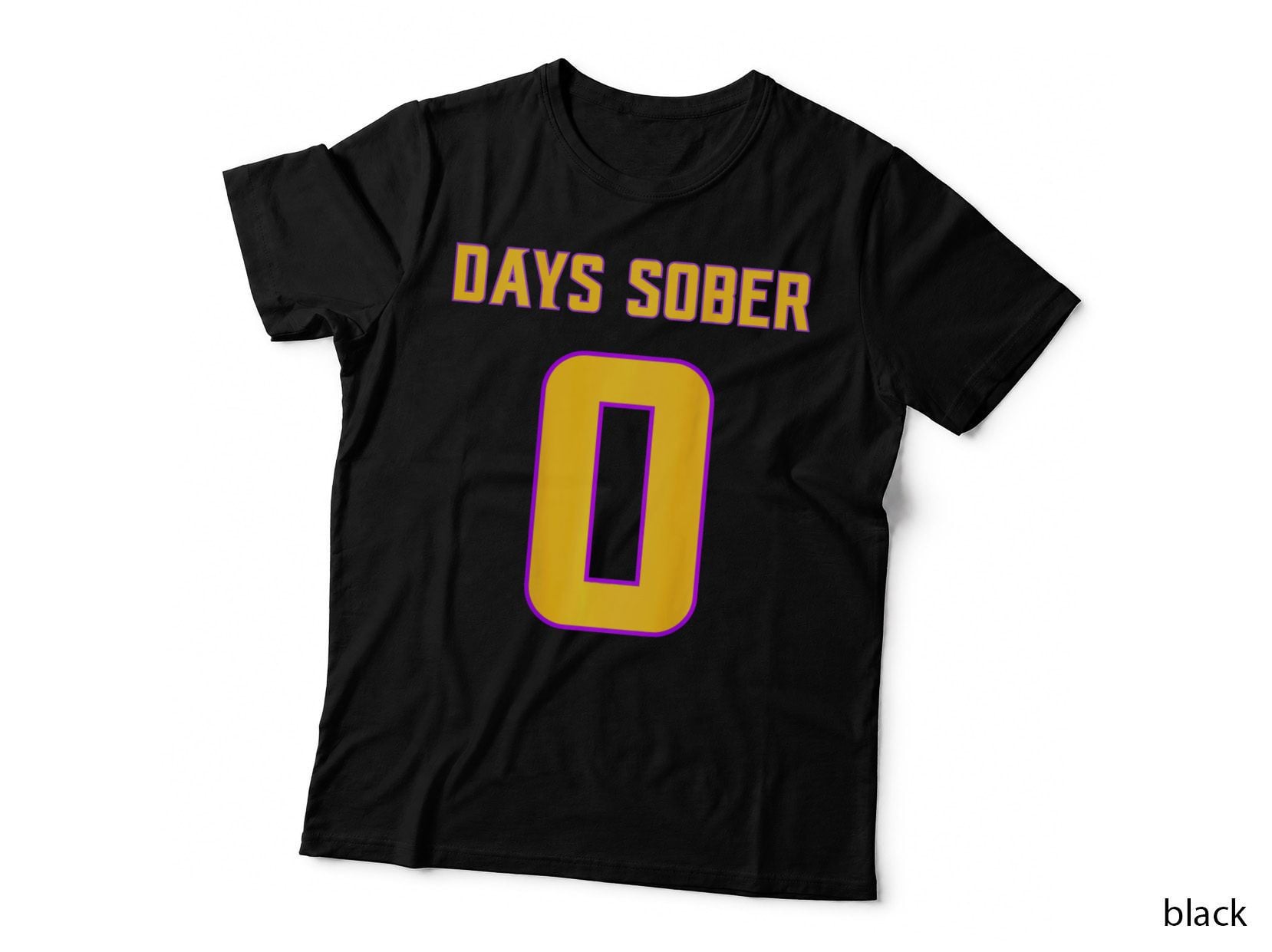 0 DAYS SOBER Jersey Funny Drinking Shirt Minnesota Alcohol T-Shirt