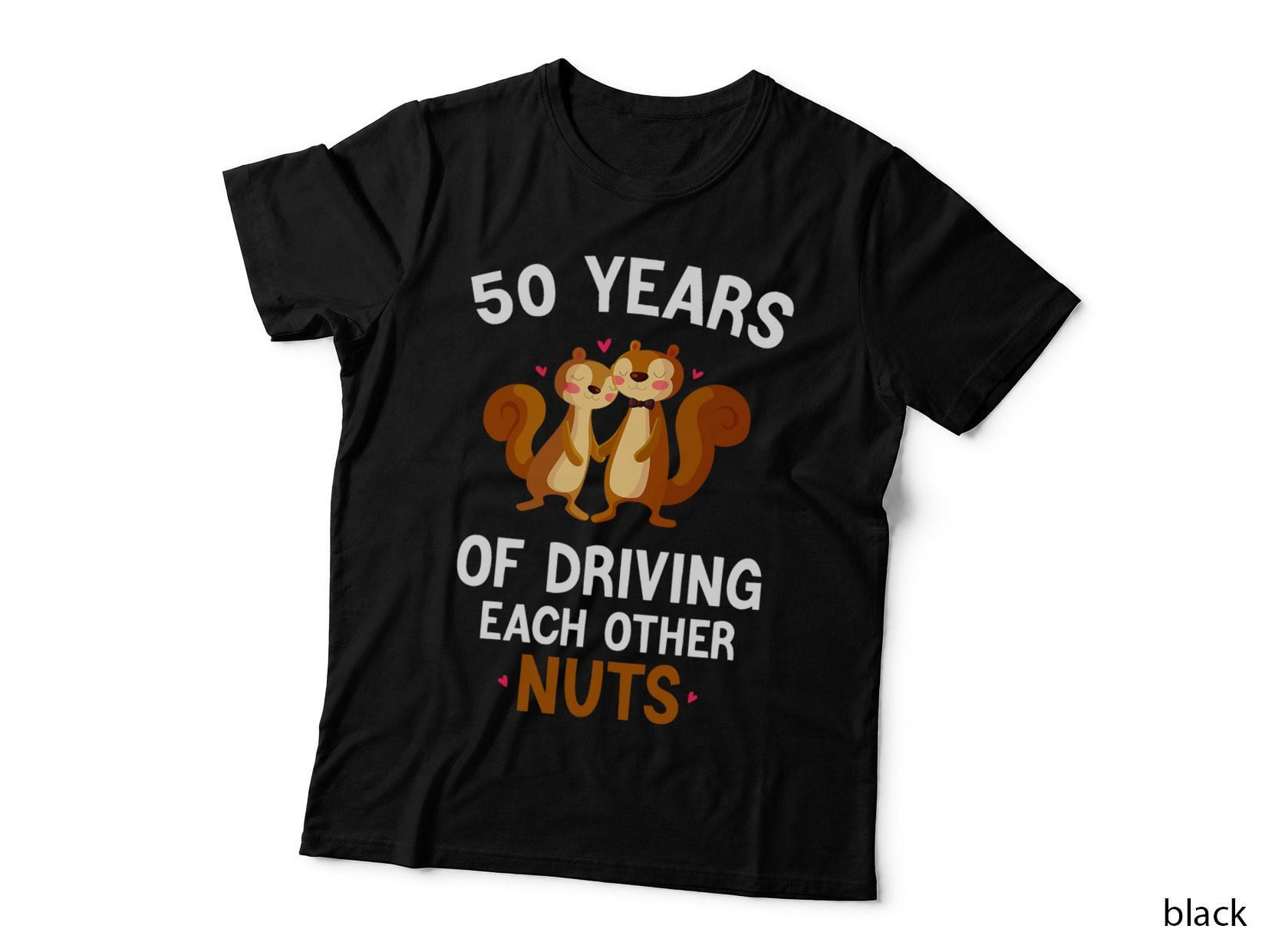 Funny Couple Him Her 50 Years 50th Wedding Anniversary T-Shirt