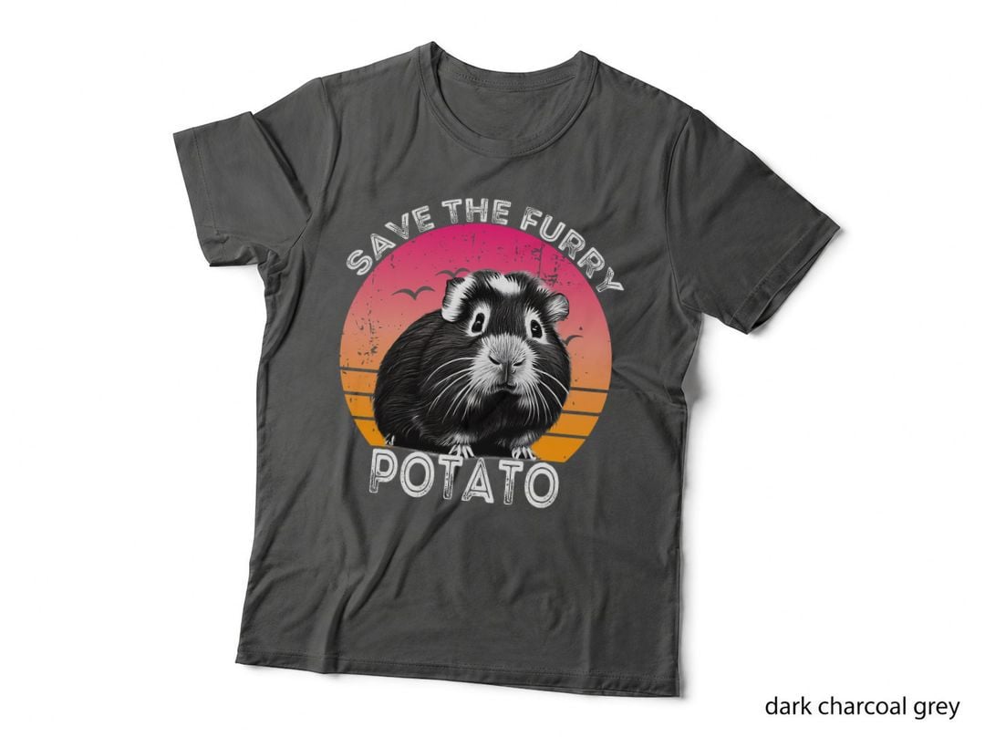 Funny Guinea Pig, Save the Furry Potato T-Shirt