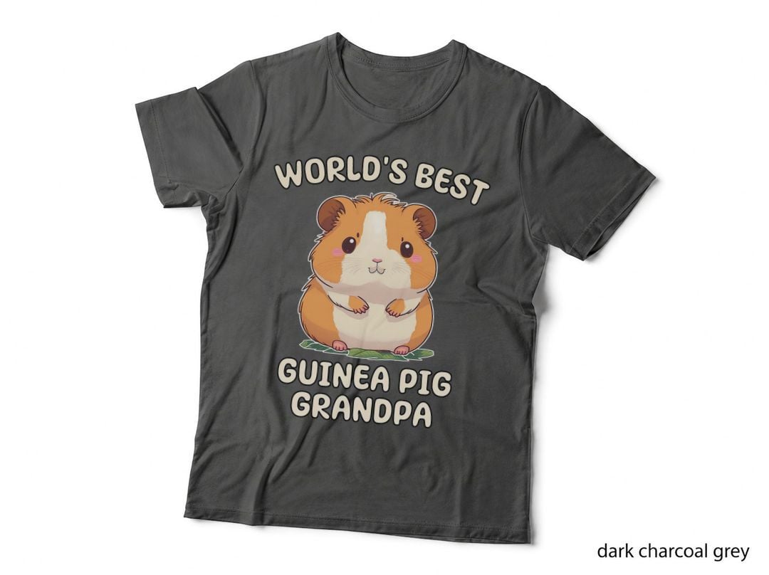 Funny World's Best Guinea Pig Grandpa Granddad T-Shirt