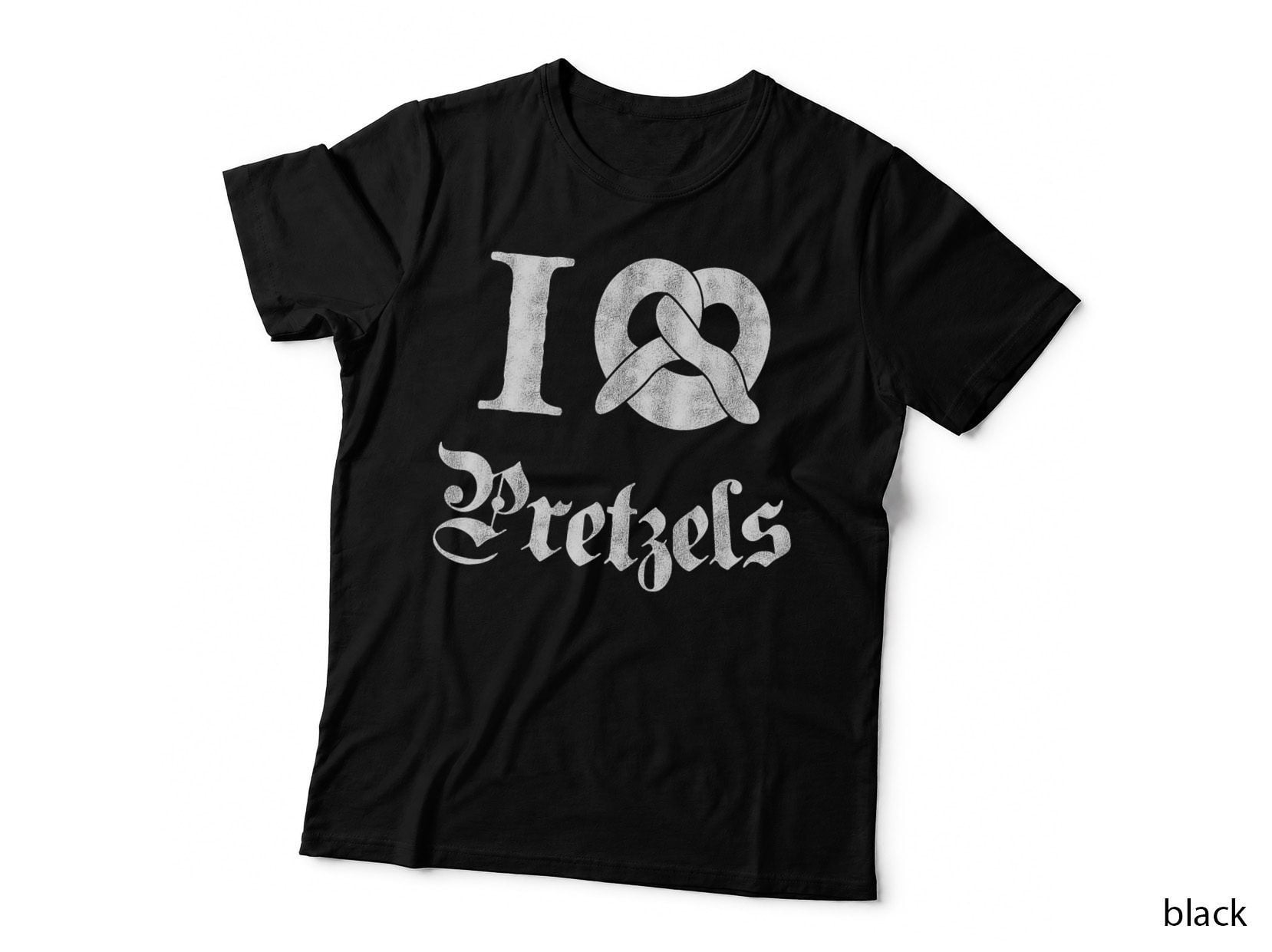 I Love Bavarian Pretzels Funny Oktoberfest Festival T-Shirt