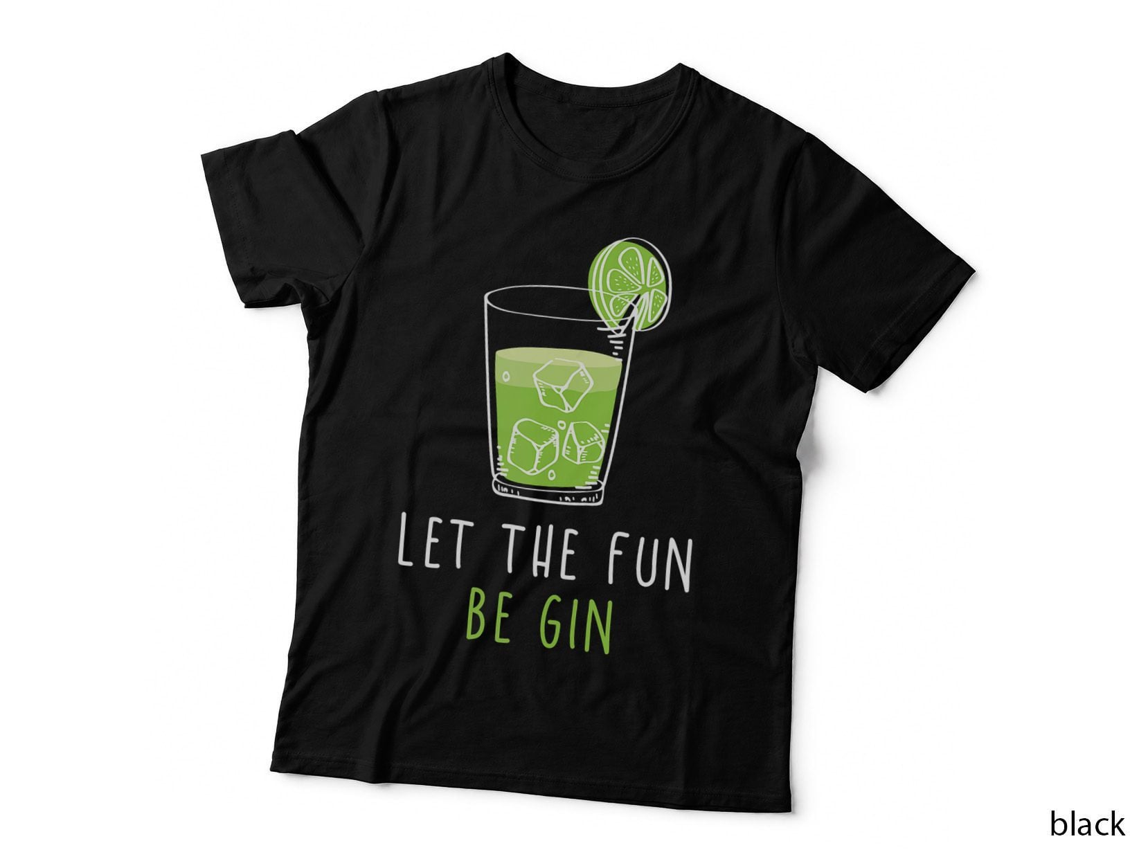 Let the Fun Be Gin Oktoberfest Funny Ts for Men T-Shirt